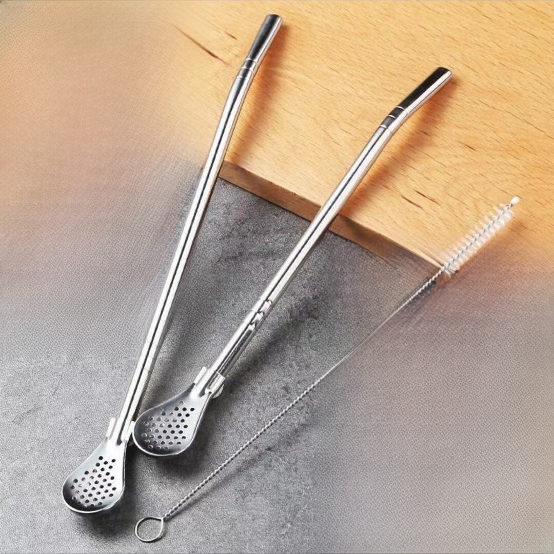 Stainl Steel Extended Spoon Co - Coffee Tea Drinks บทวิจารณ์และราคา