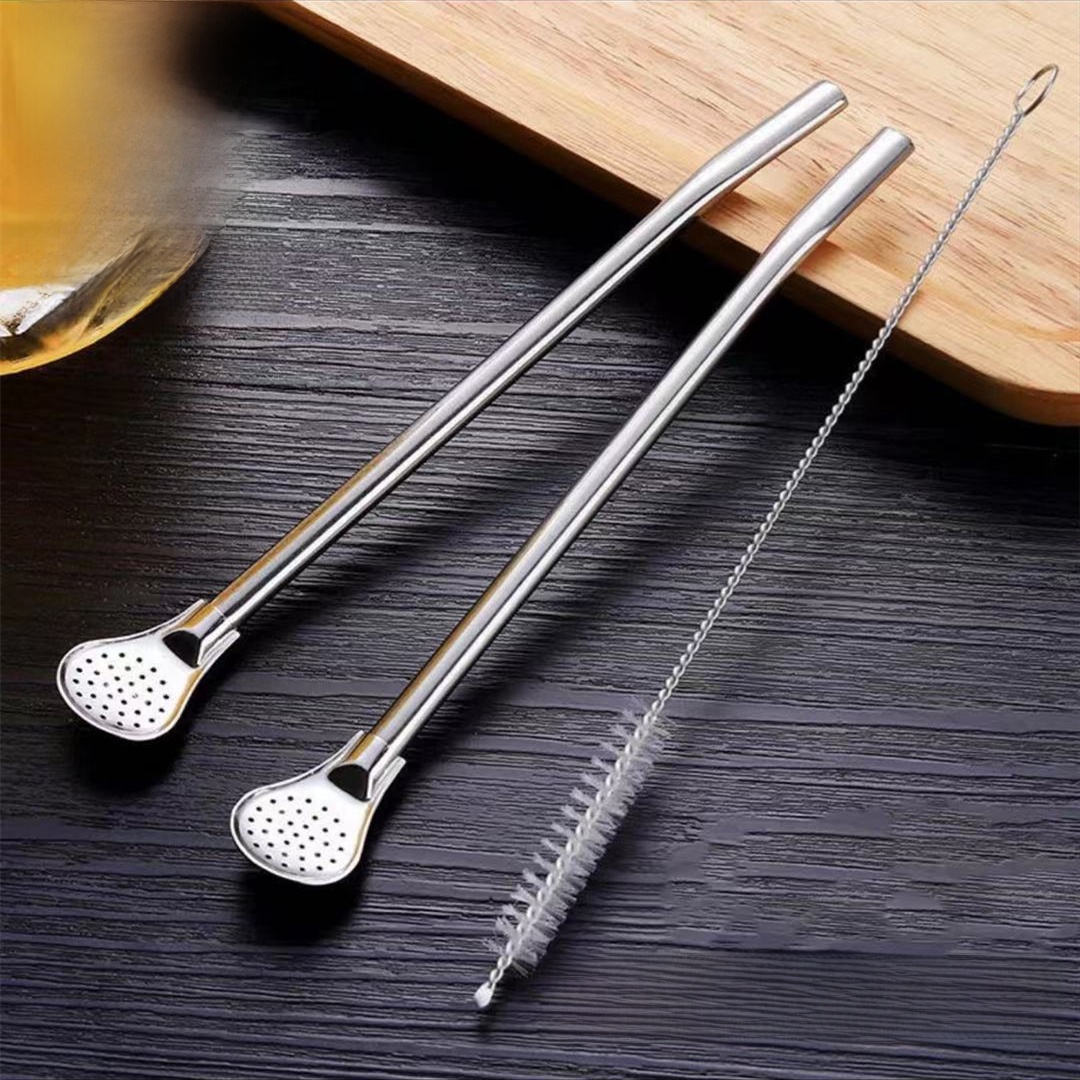 Stainl Steel Extended Spoon Co - Coffee Tea Drinks บทวิจารณ์และราคา
