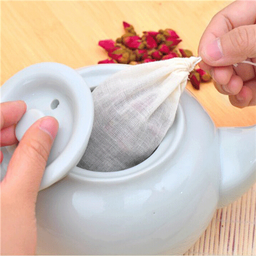 1pc/10Pcs Cotton Tea Bags Musl - Coffee Tea Gardens บทวิจารณ์และราคา