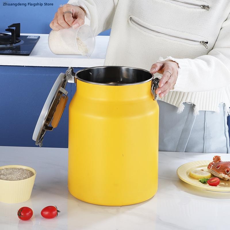 Stainless Steel Sealed Storage - Coffee Tea And Bean Leaf บทวิจารณ์และราคา