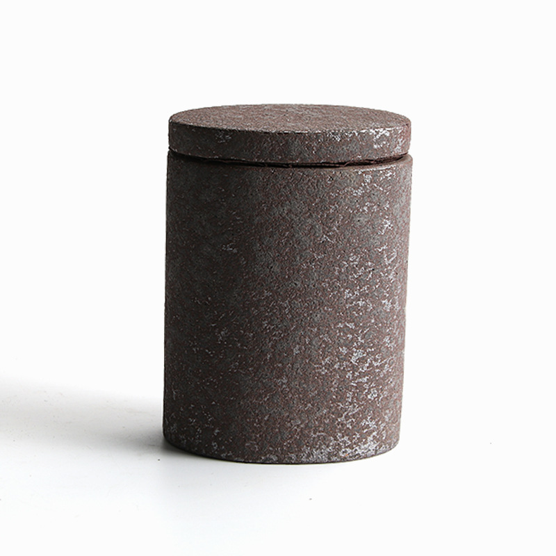 Vintage Stoneware Tea Jar Cyli - Coffee Tea Sugar Container Set บทวิจารณ์และราคา