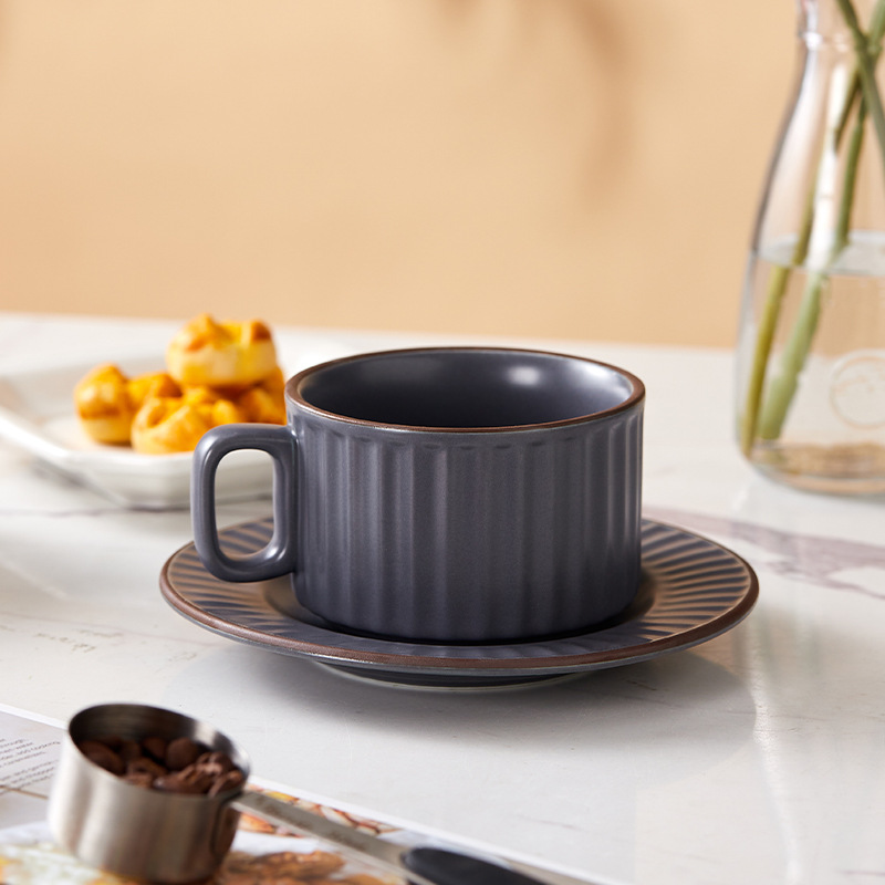 Ceramic Coffee Cup Saucer Set  - Coffee Tea Festival บทวิจารณ์และราคา